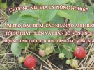 Chương 7: Địa lý nông nghiệp