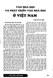 Báo cáo " Văn hoá đọc và phát triển văn hoá đọc ở Việt Nam "