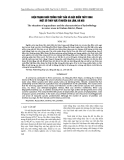 Báo cáo " Hiện trạng nuôi trồng thuỷ sản và đặc điểm thuỷ sinh một số thuỷ vực huyện Gia Lâm, Hà Nội "