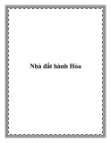 Nhà đất hành Hỏa