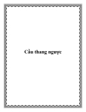 Cầu thang ngược