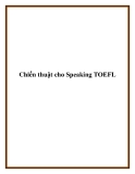 Chiến thuật cho Speaking TOEFL