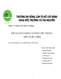Đề tài: Ứng dụng vi sinh vật trong sản xuất giấm