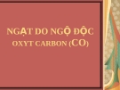 Ngạt do ngộ độc CO