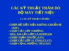 CÁC KỸ THUẬT THĂM DÒ BỘ MÁY TIẾT NIỆU