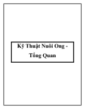 Kỹ thuật nuôi ong - Tổng Quan