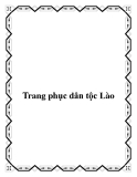 Trang phục dân tộc Lào