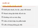 Bài giảng Thuốc mê (31 trang)