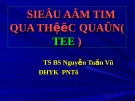 Siêu âm tim qua thực quản - Bs. Nguyễn Tuấn Vũ