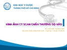 HÌNH ẢNH CT SCAN CHẤN THƯƠNG SỌ NÃO