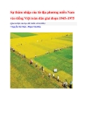 Sự thâm nhập của từ địa phương miền Nam vào tiếng Việt toàn dân giai đoạn 1945–1975