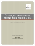 ỨNG DỤNG SHAREPOINT TRONG TỔ CHỨC HIỆN ĐẠI