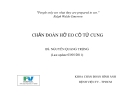  CHẨN ĐOÁN HỞ EO CỔ TỬ CUNG