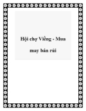 Hội chợ Viềng - Mua may bán rủi