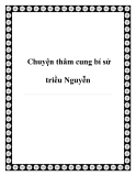 Chuyện thâm cung bí sử triều Nguyễn