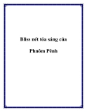 Bliss nét tỏa sáng của Phnôm Pênh