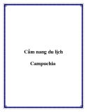 Cẩm nang du lịch đến Campuchia