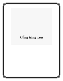 Cổng làng xưa