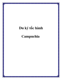 Du ký tốc hành Campuchia