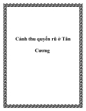 Cảnh thu quyến rũ ở Tân Cương