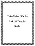 Thăm Những Điểm Du Lịch Nổi Tiếng Tứ Xuyên