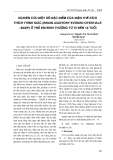 Nghiên cứu một số đặc điểm của điện thế kích thích thính giác (brain auditory evoked otentials - BAEP) ở trẻ em bình thường từ 10 đến 14 tuổi