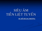 Siêu âm tiền liệt tuyến