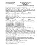Đề thi thử Đại học lần 2 môn Sinh năm 2013 - Trường THPT Phước Bình (Mã đề 101)