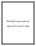 Hệ thống Camera giám sát ngọn lửa lò nung Xi măng