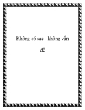 Không có sạc - không vấn đề