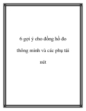 6 gợi ý đồng hồ đo thông minh và các phụ tải nút