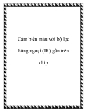 Cảm biến màu với bộ lọc hồng ngoại (IR) gắn trên chip