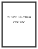 TỰ ĐỘNG HÓA TRONG CANH GÁC