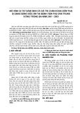 MÔ HÌNH DỊ TẬT BẨM SINH VÀ GIÁ TRỊ CHẨN ĐOÁN SỚM THAI DỊ DẠNG BẰNG SIÊU ÂM TẠI BỆNH VIỆN PHỤ SẢN TRUNG ƯƠNG TRONG BA NĂM 2001 - 2003