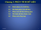 CHƯƠNG 3 PHÂN TÍCH DỮ LIỆU