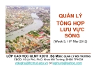 QUẢN LÝ TỔNG HỢP LƯU VỰC SÔNG