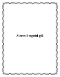 Stress ở người già