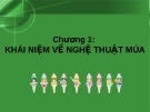 Khái niệm về nghệ thuật múa