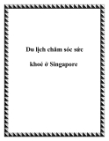 Du lịch chăm sóc sức khoẻ ở Singapore