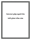 Internet giúp người lớn tuổi giảm trầm cảm