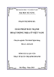 Luận văn:GIẢI PHÁP ĐẨY MẠNH HOẠT ĐỘNG M&A Ở VIỆT NAM