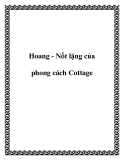 Hoang - Nốt lặng của phong cách Cottage