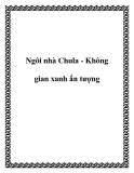 Ngôi nhà Chula - Không gian xanh ấn tượng