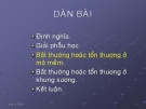 Bất thường mô mềm