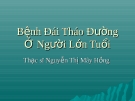 Bệnh Đái Tháo Đường Ở Người Lớn Tuổi