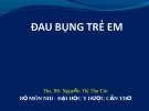 ĐAU BỤNG TRẺ EM