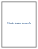 Nhận diện các phong cách giao tiếp