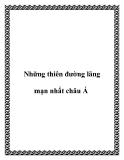 Những thiên đường lãng mạn nhất châu Á