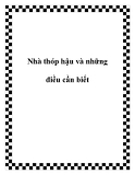 Nhà thóp hậu và những điều cần biết