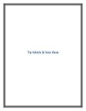 Tự khích lệ bản than